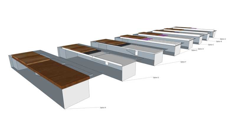 Transit Side door step all options