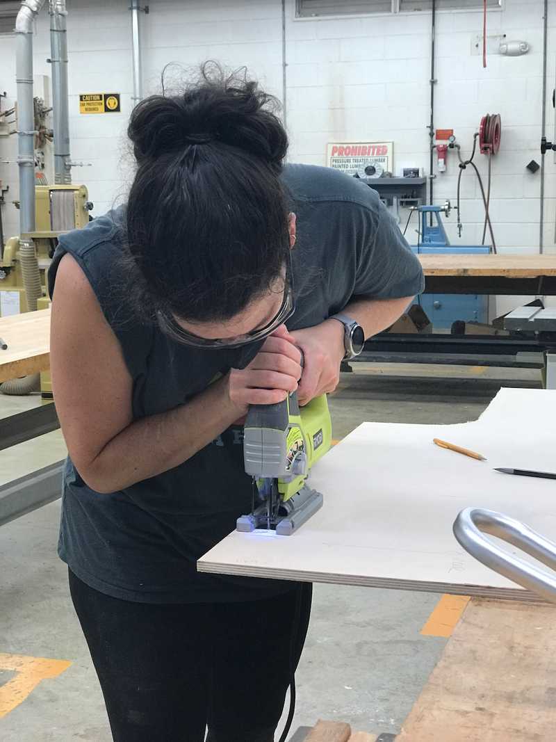 plywood trimming