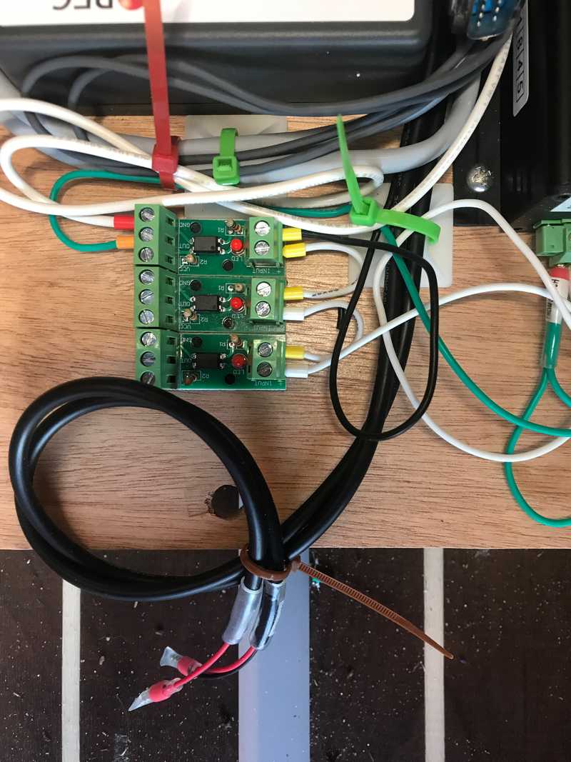 charge enable opto isolators